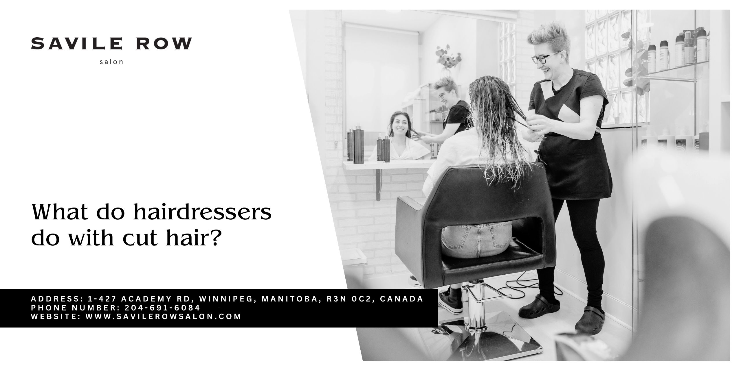 What Do Hairdressers Do With Cut Hair